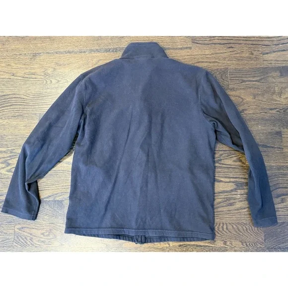 The North Face Fleece Zip-Up Jacket Large Black TNF Men Adult - Picture 4 of 8